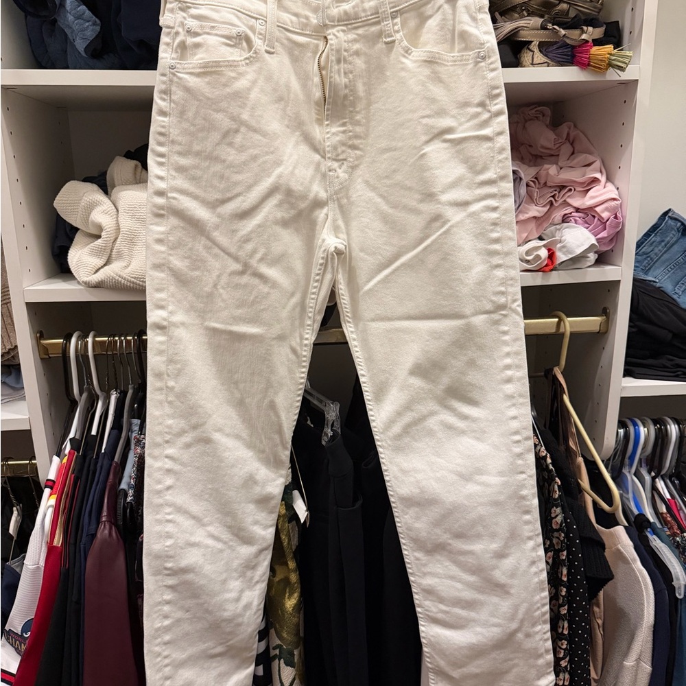 MOTHER High Waisted Rider Ankle